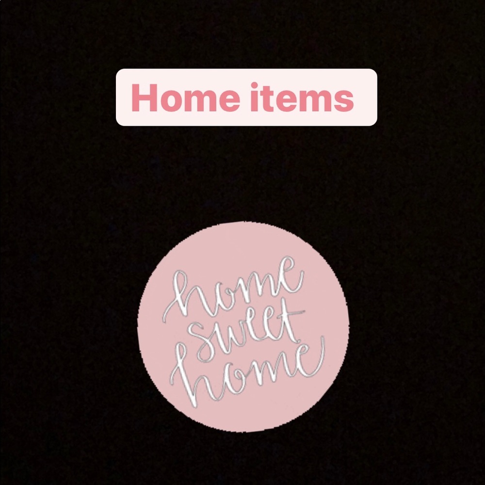 Home items